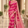 KSS Festive Saree with Floral Motifs - (2)